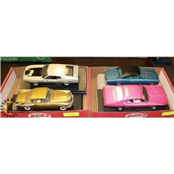 LOT OF 4 CAR MODELS