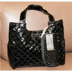 DOLCE AND GABBANA REPLICA BLACK PURSE WITH MAKE UP