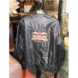 RHYNO SIZE XL HARLEY DAVIDSON LEATHER JACKET