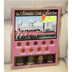 THE ULTIMATE CENT COLLECTION WITH COA