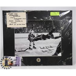 BOBBY ORR GUARANTEED AUTHENTIC AUTOGRAPH