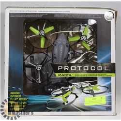 PROTOCOL MANTA 4 CHANNEL RADIO CONTROL QUADCOPTER