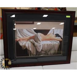 PEACEFUL REST NUDE  ART PRINT, 44 X 36