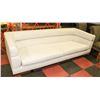 Image 1 : MODERN HIGH BACK FABRIC 91" SOFA (NEEDS CLEANING)