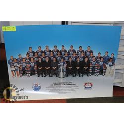 EDMONTON OILERS 1990 STANLEY CUP CHAMPIONS TEAM