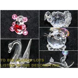 FEATURED! SWAROVSKI CRYSTAL ORNAMENTS