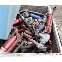 CRATE OF HEADLINE FILTERS ETC.