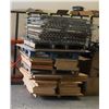 Image 1 : TRIPLE STACK PALLET OF PALLET RACKING WOOD AND