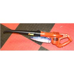 BLACK AND DECKER LEAF BLOWER