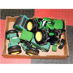 JOHN DEERE TRACTOR & IMPLEMENTS 4PC.