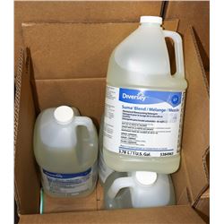 CASE WITH 4 BOTTLES OF MECHANICAL WEAR WASHING