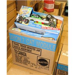 CASE OF 6 NEW HOT WHEELS MONSTER JAM TRUCKS