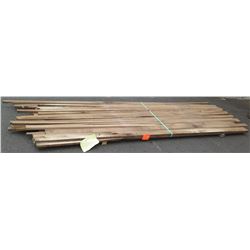 Walnut Bundle, 70 Total Board Ft, 1" x 11' Ave Per Piece