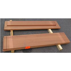 African Mahogany Bundle, 30 Total Board Ft, 1.5" x 5' Ave Per Piece