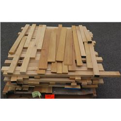 Oak, Teak Bundle, 130 Total Board Ft, 3' Ave Per Piece