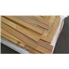 Image 3 : Teak Bundle: Louver Blades Approx. 150 LF, 1/4" x 1-3/4", Veneers Approx. 120 LF, 1/8" thick, 5-6" w