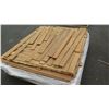 Image 5 : Teak Bundle: Louver Blades Approx. 150 LF, 1/4" x 1-3/4", Veneers Approx. 120 LF, 1/8" thick, 5-6" w