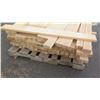 Image 2 : Laminated Lumber Bundle, Approx. 80 LF, 1.5" Thick, 3' Ave Per Piece