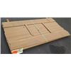 Image 1 : Teak Bundle, 250 Linear Ft, 1/2"" x 2 1/2" Shiplap Trim