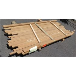 Teak Bundle, 25 Total Board Ft, 1" x 8' Ave Per Piece