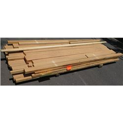 Laminated Lumber Bundle, 1.5" x 8' Ave Per Piece