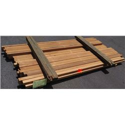 Western Red Cedar Bundle, 50 Total Board Ft, 2" x 8' Ave Per Piece