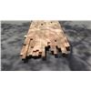 Image 2 : African Mahogany Bundle, 90 Total Board Ft, 1.25" x 8' Ave Per Piece