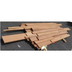 Sapele Bundle, 70 Total Board Ft, 1" & 2" x 7' Ave Per Piece