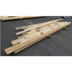 Wood Bundle: Handrail 6010, Maple, Oak, Bender Rail (approx. 250 Linear Ft)
