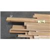 Image 5 : Fir Wood Bundle: Handrail, Rail Cap, Base Rail, Trims, Approx. 120 LF, 12' Ave Per Piece