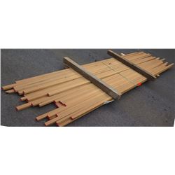 Poplar Bundle, 65 Total Board Ft, 1" x 11' Ave Per Piece