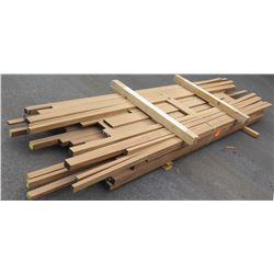 Sapele, Afrormosia Bundle, 80 Total Board Ft, 2" x 12' Ave Per Piece