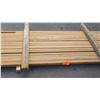 Image 4 : Teak Bundle, 60 Total Board Ft, 2" x 10' Ave Per Piece