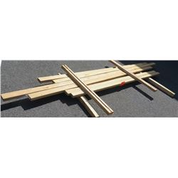 Qty 6 Pieces of Fir, 2x4, 2x3, 8-12' Ave Per Piece