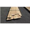 Image 2 : Cypress, Louver Profile, 200 Linear Ft, Approx. 1-1/4" x 5"