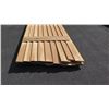 Image 2 : Cypress, Louver Profile, 180 Linear Ft, Approx. 1-1/4" x 5"