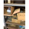 Image 2 : Contents of 5 Shelves: Door & Window Hardware (Locks, double hinge balances, hinges, misc. )
