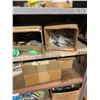 Image 3 : Contents of 5 Shelves: Door & Window Hardware (Locks, double hinge balances, hinges, misc. )