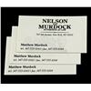 Image 2 : Lot # 1: Matt Murdock's Business Cards