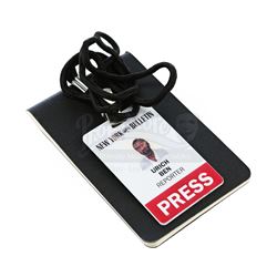 Lot # 103: Ben Urich's Press Badge with Lanyard