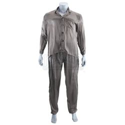 Lot # 135: Wilson Fisk's Gray Silk Pajamas