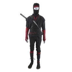 Lot # 142: The Hand Ninja Stunt Costume and Katana