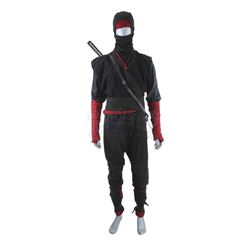 Lot # 173: The Hand Ninja Stunt Costume and Katana