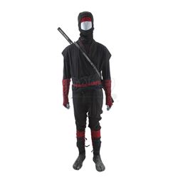 Lot # 189: The Hand Ninja Stunt Costume and Katana