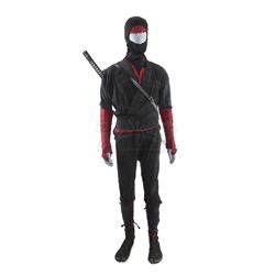 Lot # 194: The Hand Ninja Stunt Costume and Katana