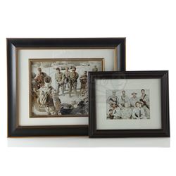 Lot # 220: Frank Castle's Marine Days Photos with Frames