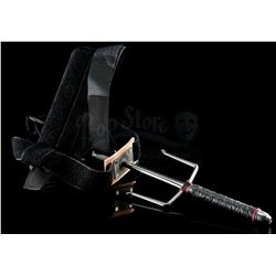 Lot # 231: Elektra Natchios' SFX Black-Handled Sai