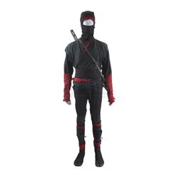 Lot # 236: The Hand Ninja Stunt Costume and Katana