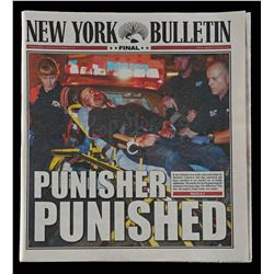 Lot # 241: 'Punisher Punished' New York Bulletin Newspaper