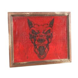 Lot # 244: Framed Dogs of Hell Logo
